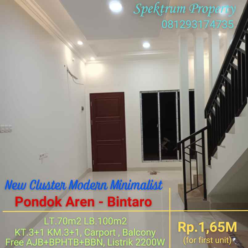 dijual rumah pondok aren bintaro