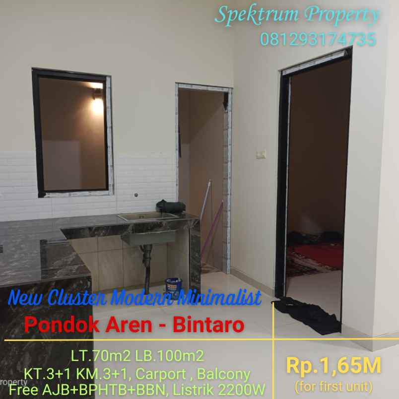 dijual rumah pondok aren bintaro