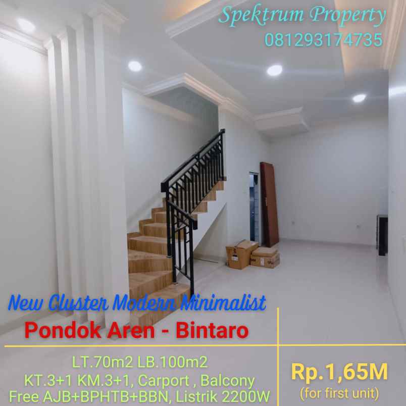 dijual rumah pondok aren bintaro