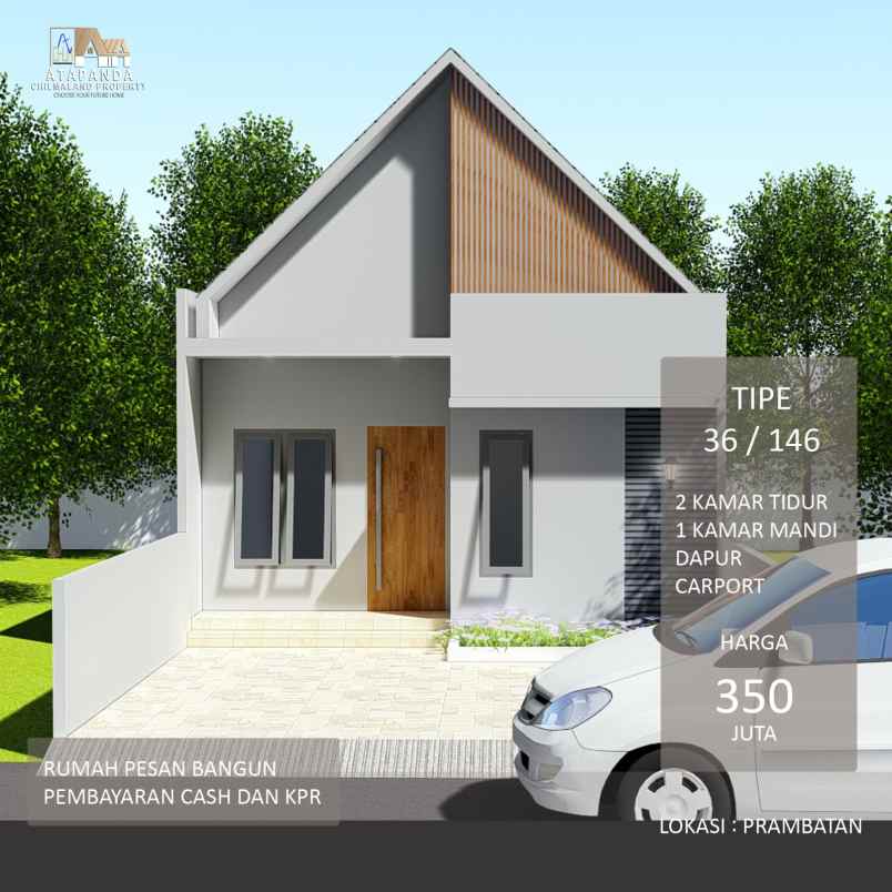 dijual rumah prambatan lor kec