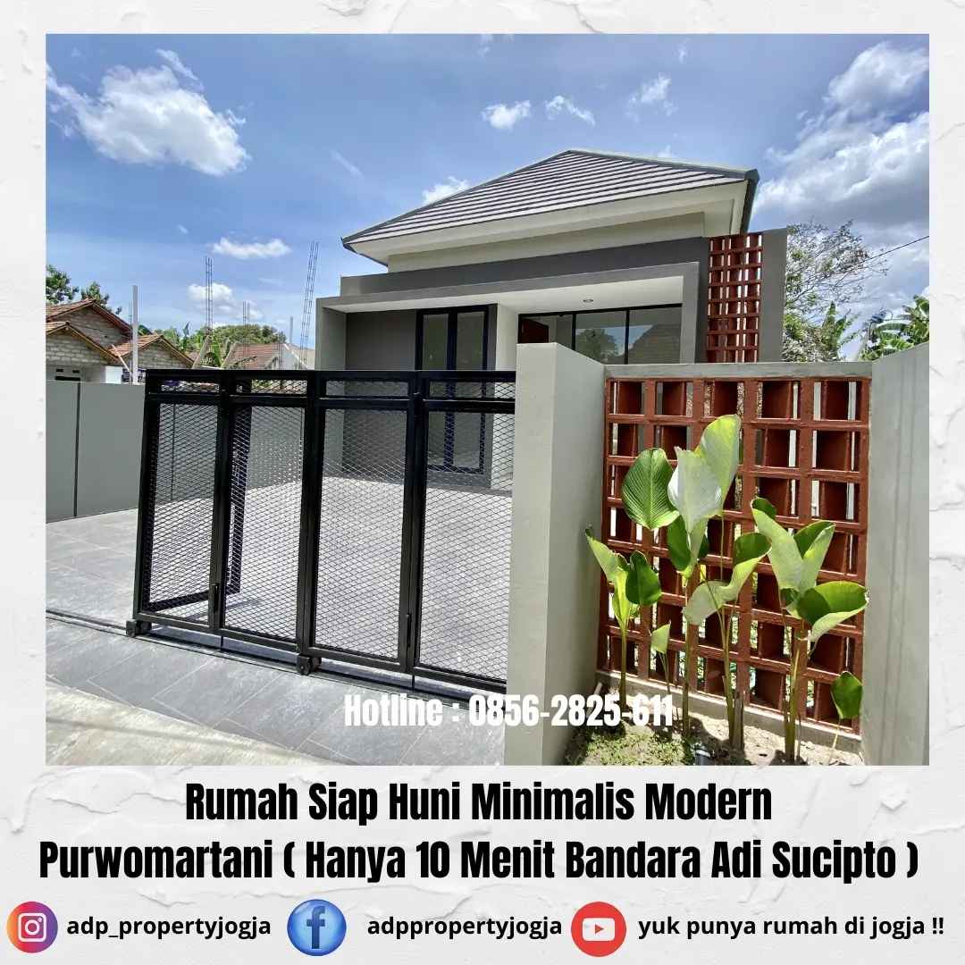 dijual rumah purwo martani sleman