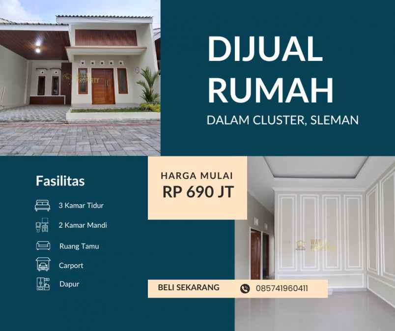dijual rumah purwomartani kalasan