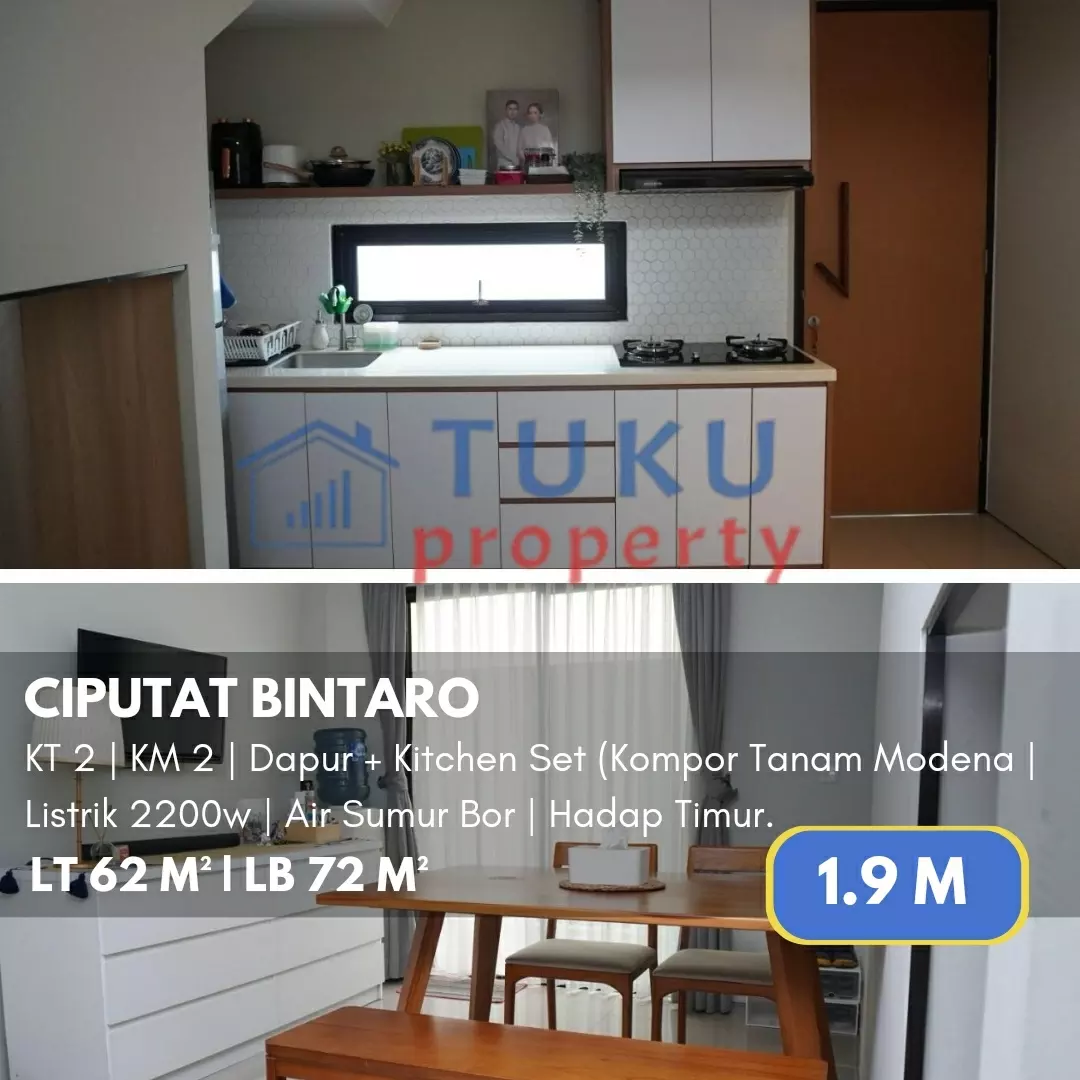 dijual rumah sawah baru ciputat bintaro