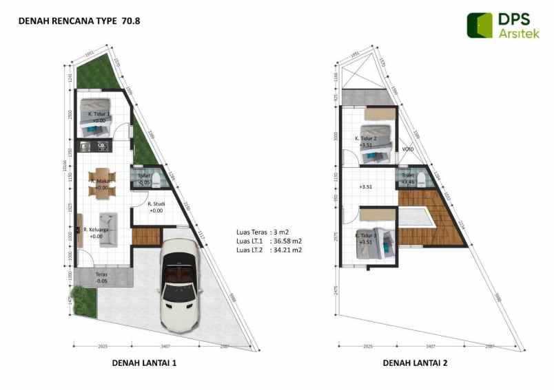 dijual rumah setu tangerang selatan