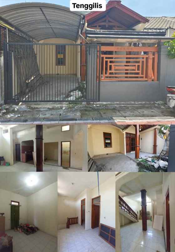 dijual rumah strategis siap huni di tenggilis surabaya