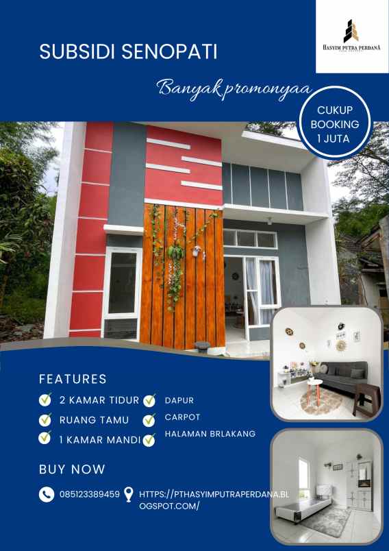 dijual rumah subsidi one get sistem