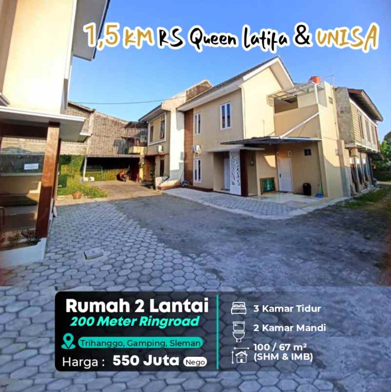 dijual rumah trihanggo