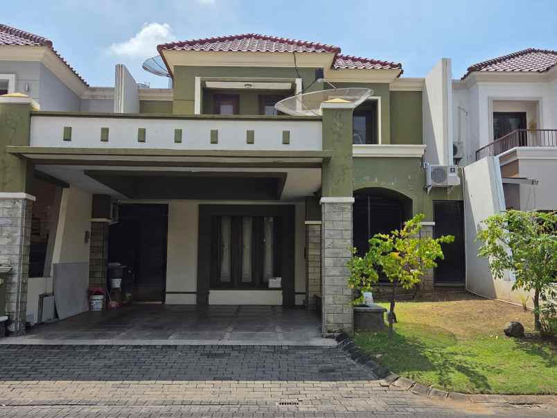 dijual rumah wisata bukit mas surabaya