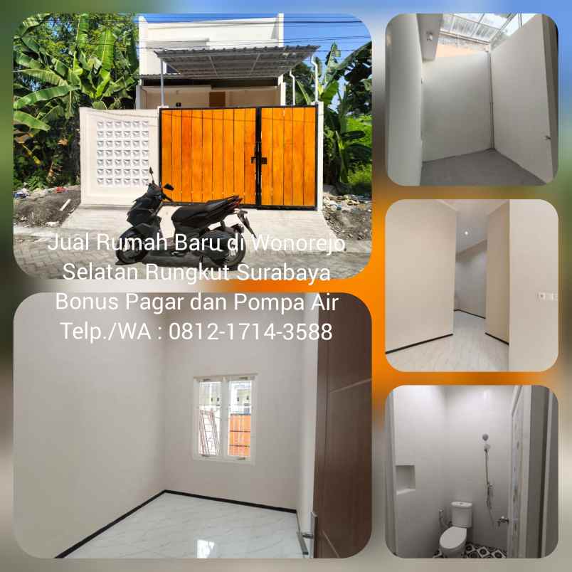 dijual rumah wonorejo selatan