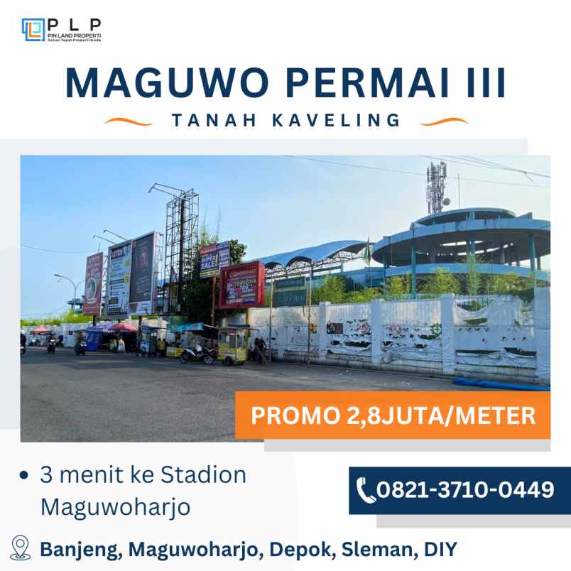 dijual tanah banjeng maguwoharjo depok