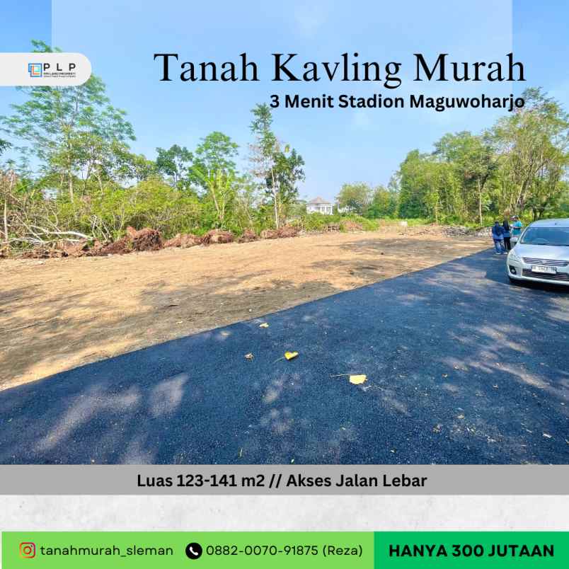 dijual tanah banjeng maguwoharjo sleman diy