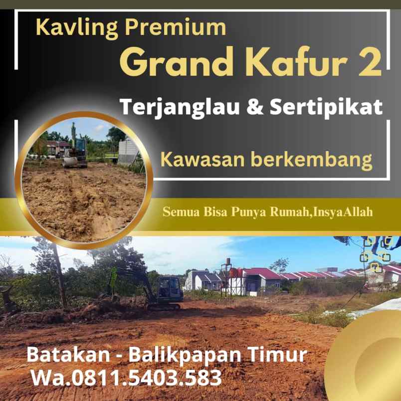 dijual tanah batakan kalimantan timur