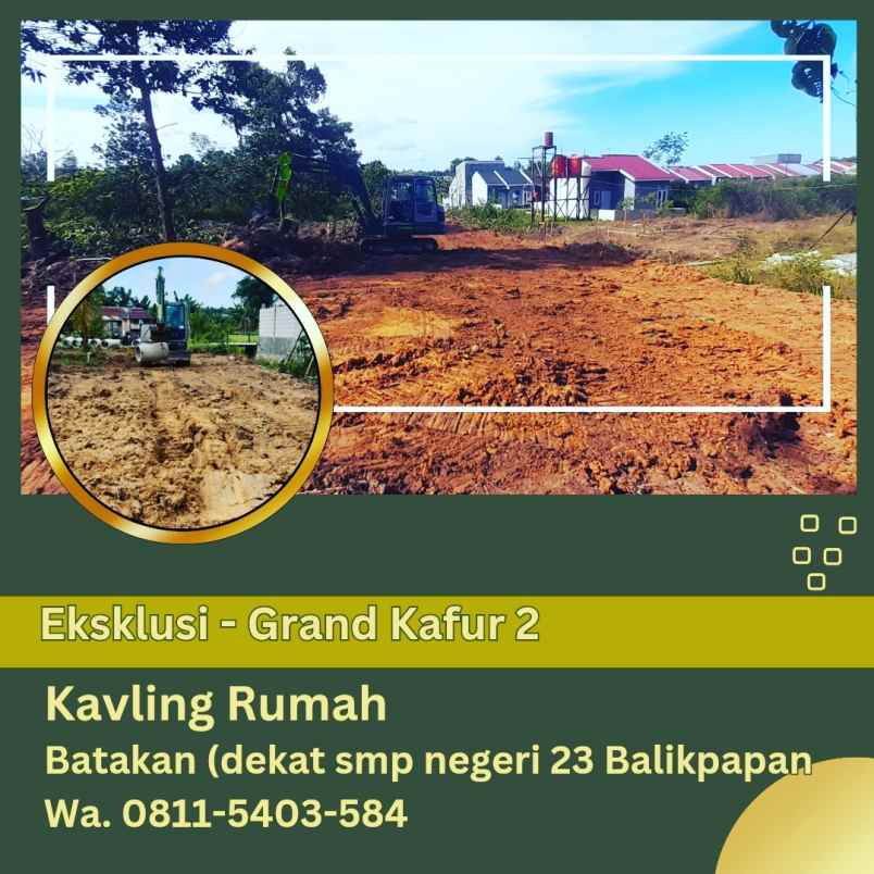 dijual tanah batakan kalimantan timur