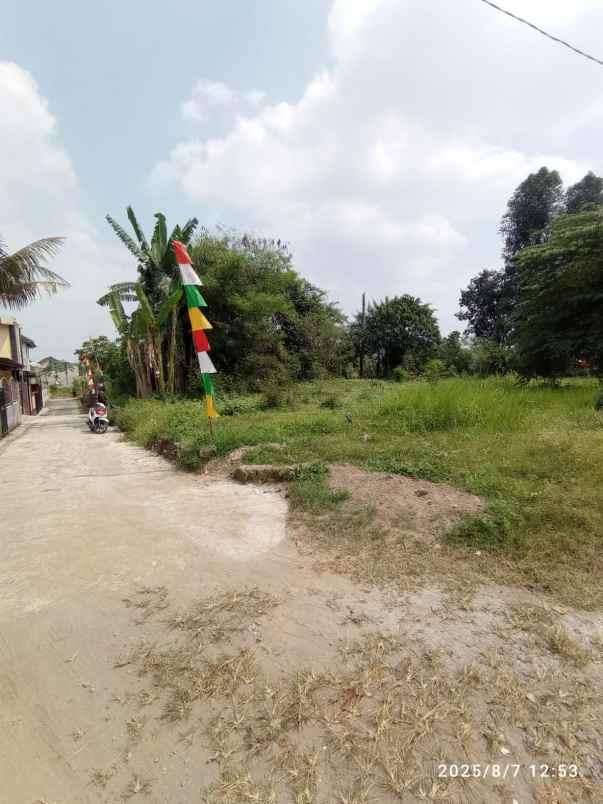 dijual tanah candi gebang