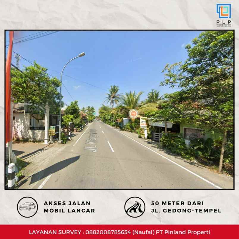 dijual tanah gedongan sumberagung