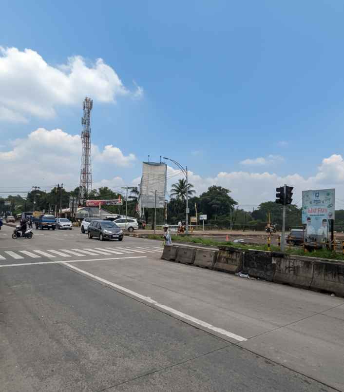 dijual tanah jalan patriot tajur halang