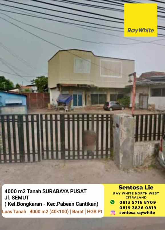 dijual tanah jalan semut