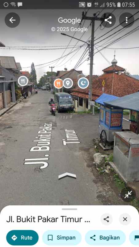 dijual tanah jl bukit pakar timur