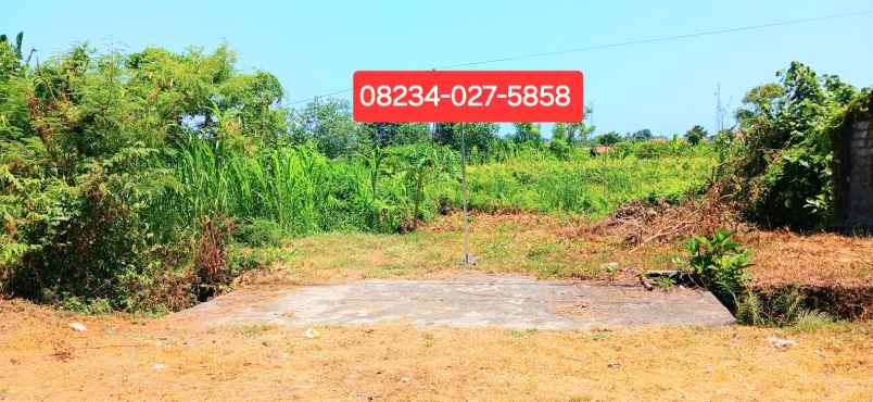 dijual tanah jl by pass ida bagus