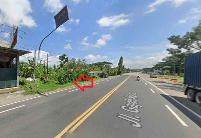 dijual tanah jl gajah mada km 7 dukuh