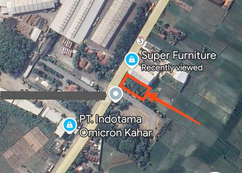 dijual tanah jl gajah mada km 7 dukuh