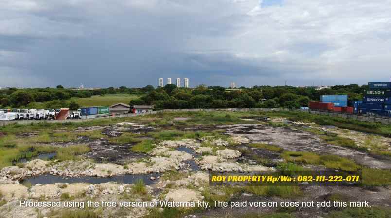 dijual tanah jl inspeksi kirana