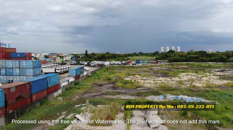 dijual tanah jl inspeksi kirana