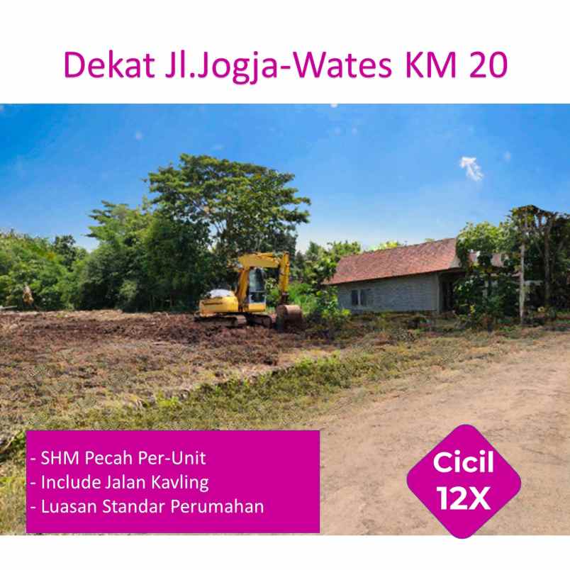 dijual tanah jl kw industrial taruban