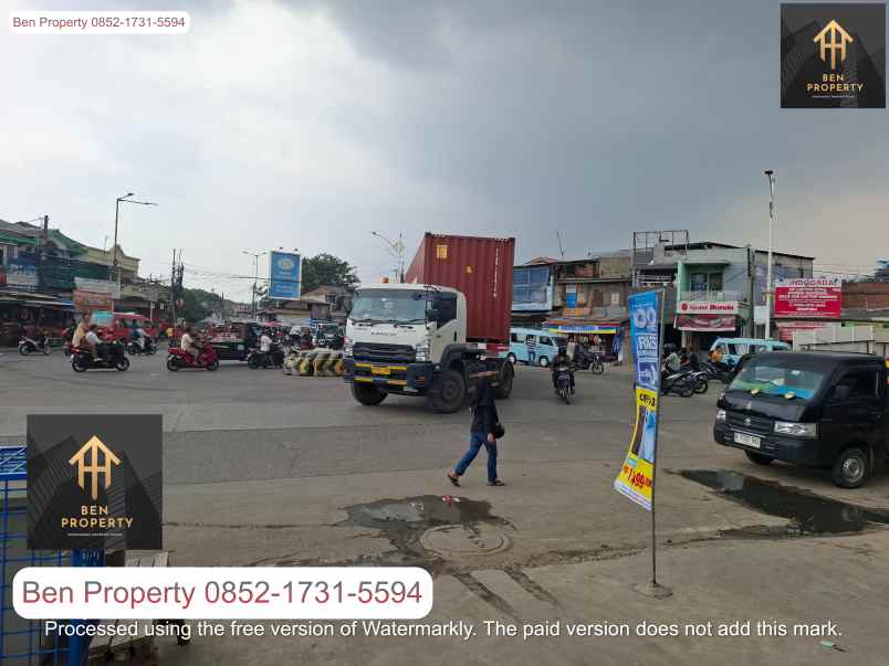 dijual tanah jl plumpang semper tugu