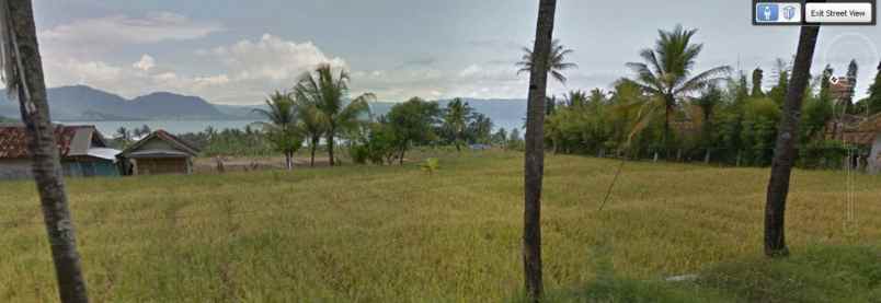 dijual tanah jl raya cisolok pelabuhan ratu