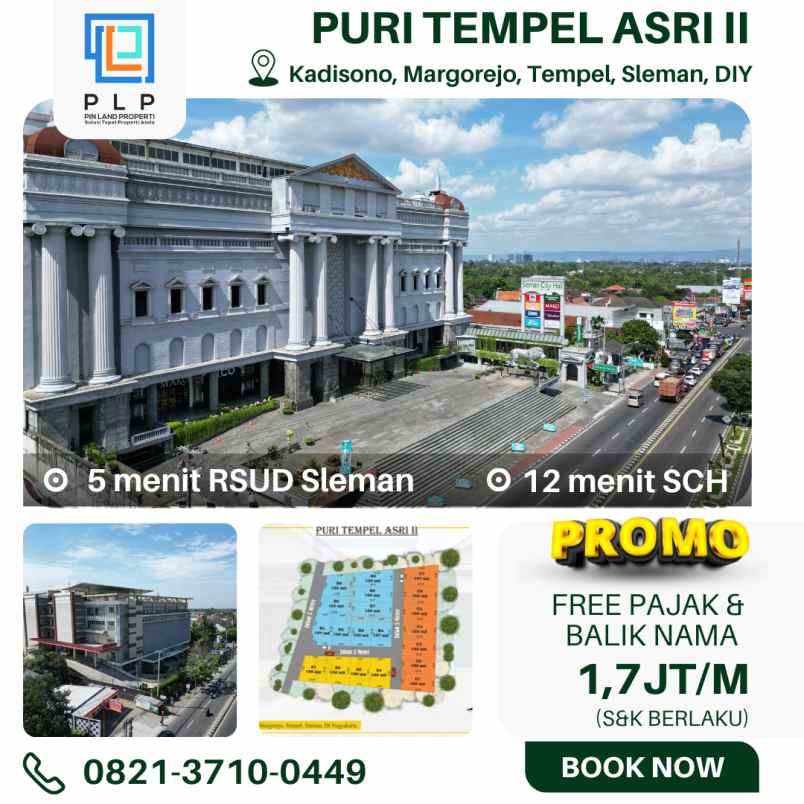 dijual tanah kadisono margorejo tempel