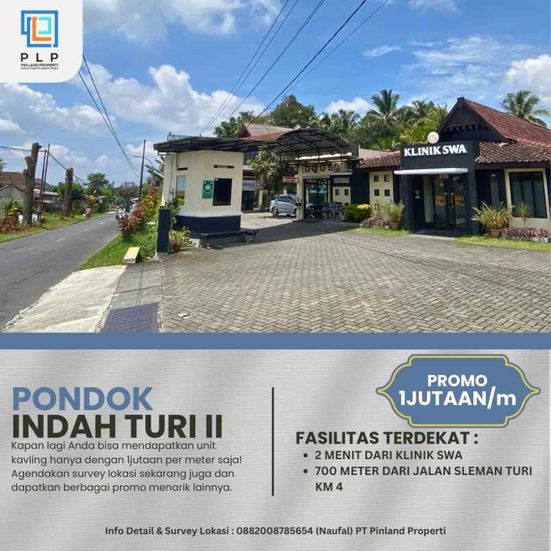 dijual tanah kenaruhan donokerto turi