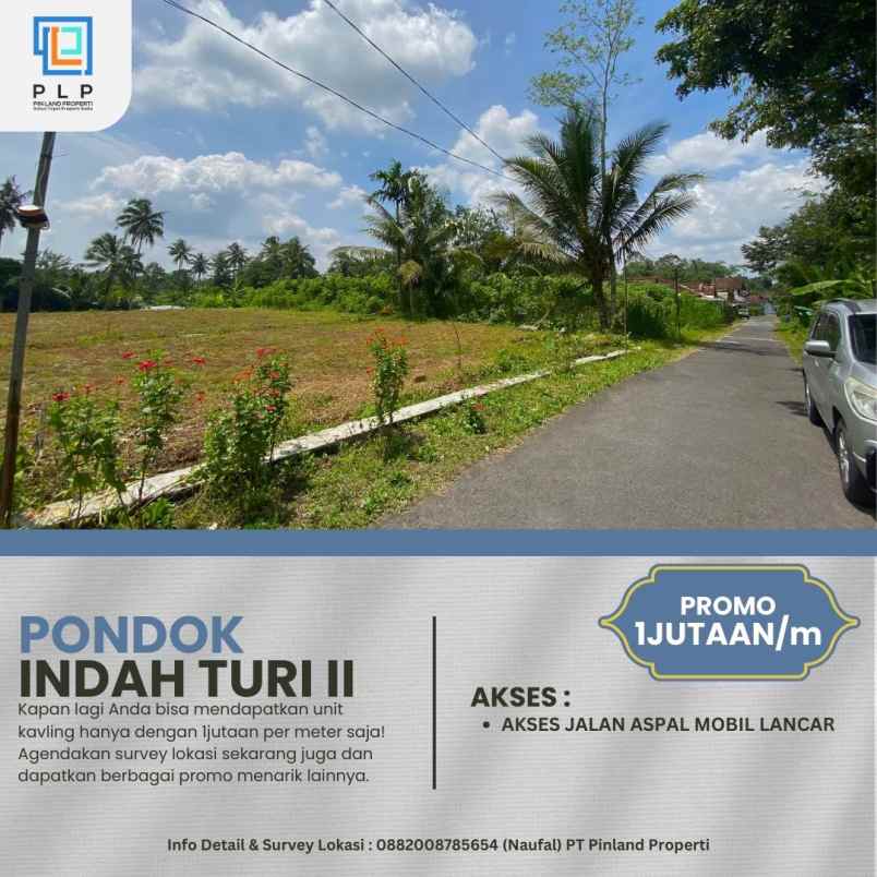 dijual tanah kenaruhan donokerto turi