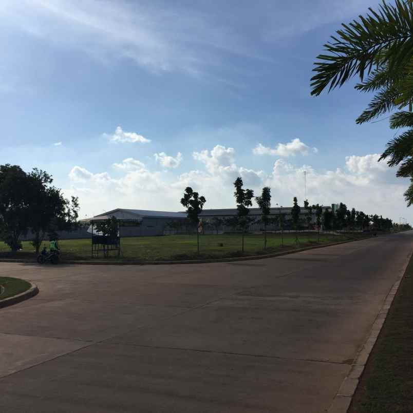 dijual tanah komplek pergudangan