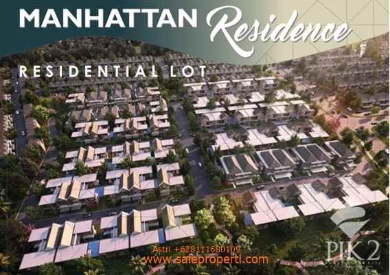 dijual tanah manhattan residence pik2