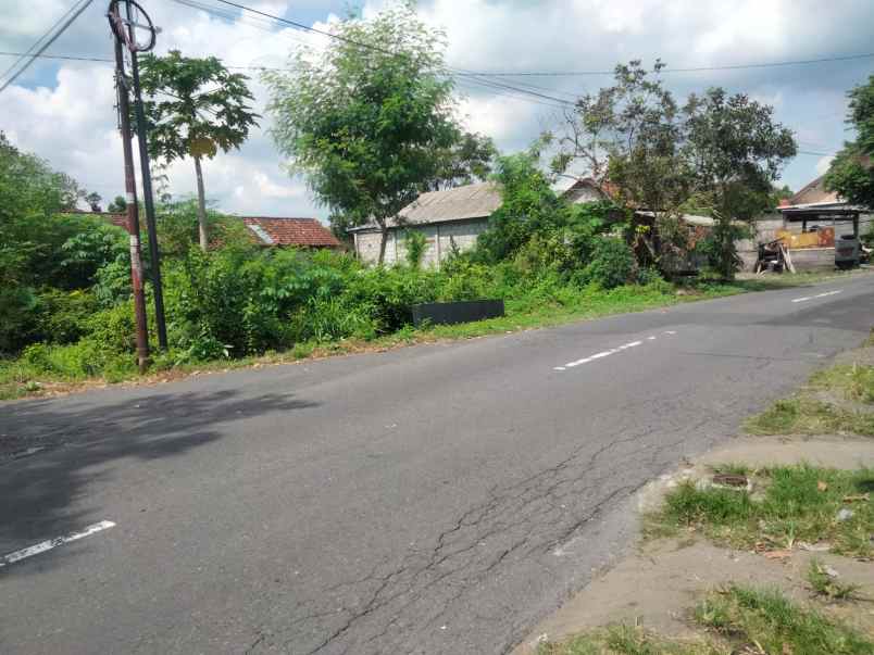 dijual tanah ngebo sukoharjo kec