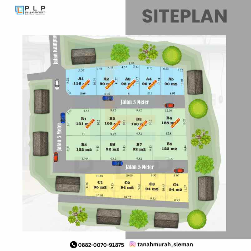 dijual tanah pandean vii sidoluhur