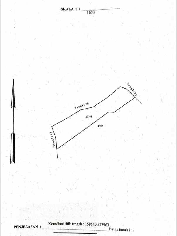 dijual tanah pantai balangan