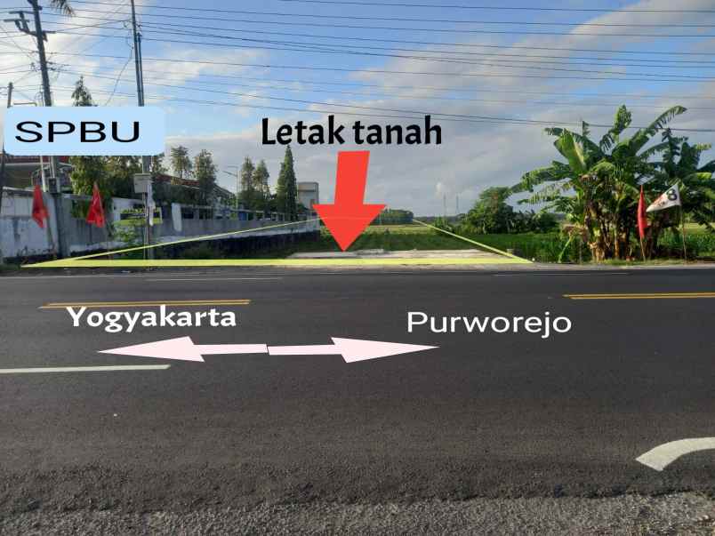 dijual tanah pekarangan super strategis