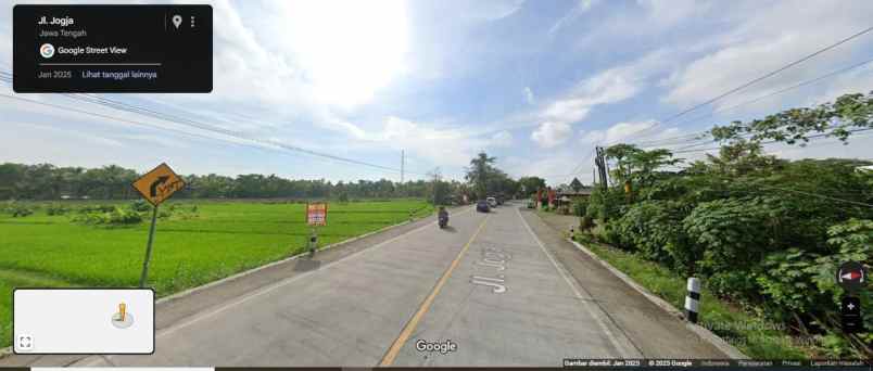 dijual tanah strategis di purworejo jawa tengah