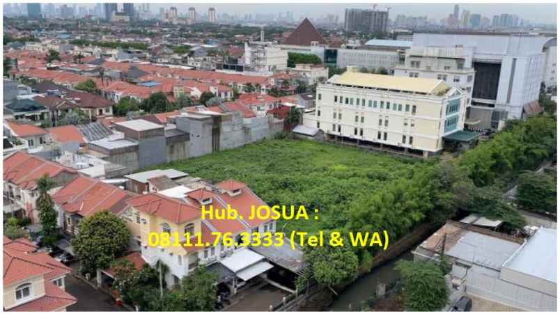 dijual tanah tanah jl boulevard raya