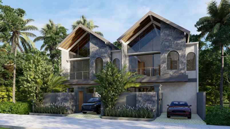 dijual villa baru dalam cluster dekat gwk bali