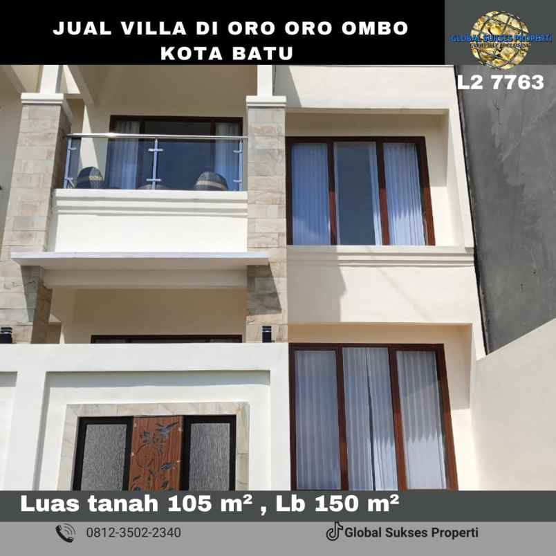 dijual villa oro oro ombo