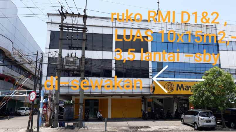 disewakan ruko gudang kantor jalan ngagel jaya selatan