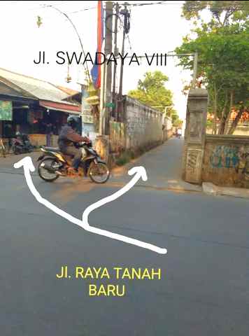 disewakan rumah jl dahlia raya pancoran mas