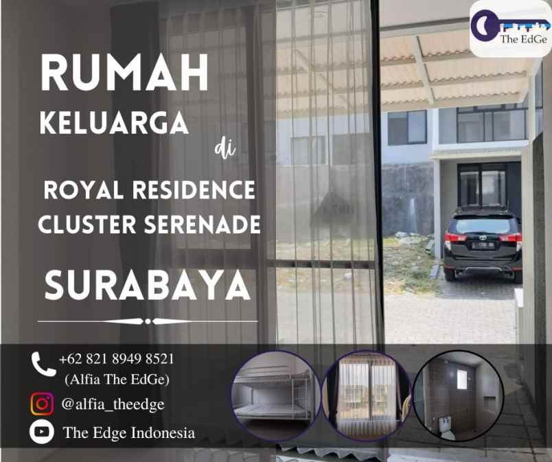 disewakan rumah jl royal residence sumur welut