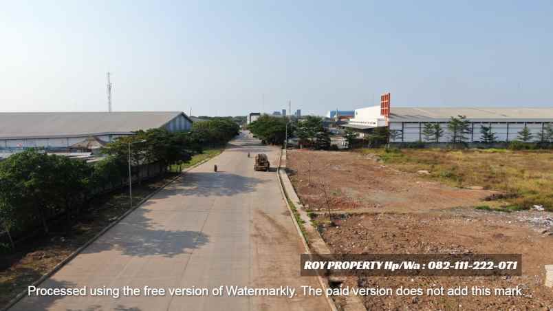 disewakan tanah jl marunda makmur