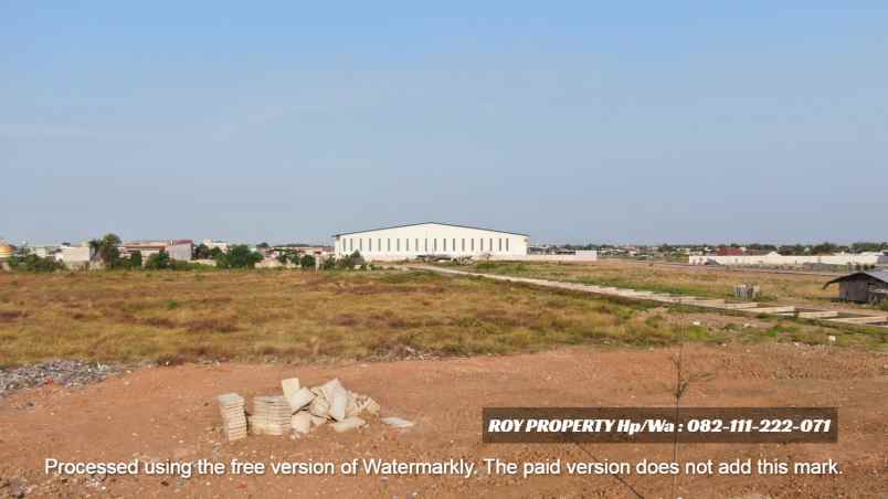 disewakan tanah jl marunda makmur