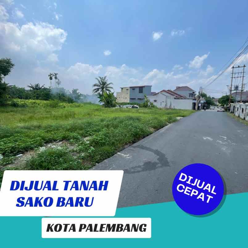 dujual tanah sako baru kota palembang