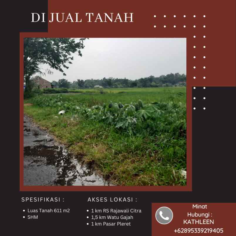 for sale tanah murah harga special lokasi strategis